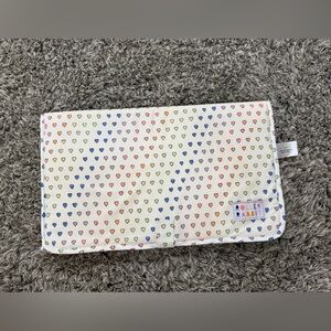 Roller Rabbit Rainbow Heart Changing Diaper Pad for baby. Excellent condition
